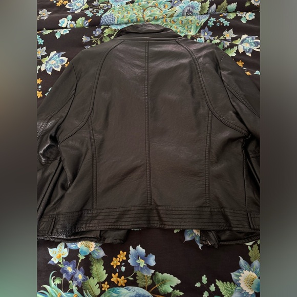 2B BeBe Faux Leather Jacket - Picture 5 of 8
